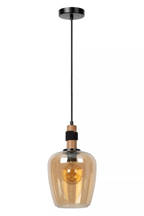 Pendelleuchte ILONA Glas 1xE27 dimmbar