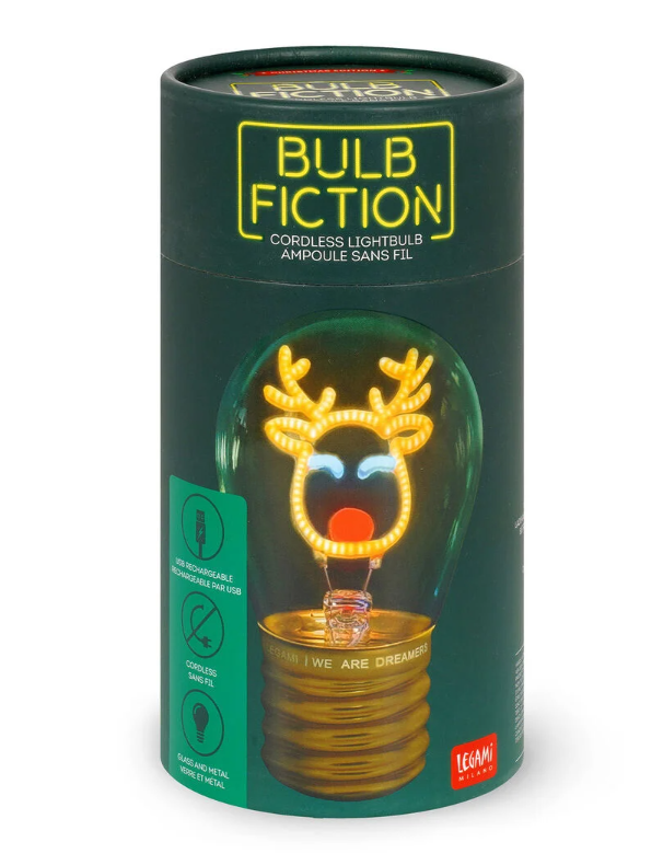 Tischlampe in Glühbirnenform - Bulb Fiction - Rentier