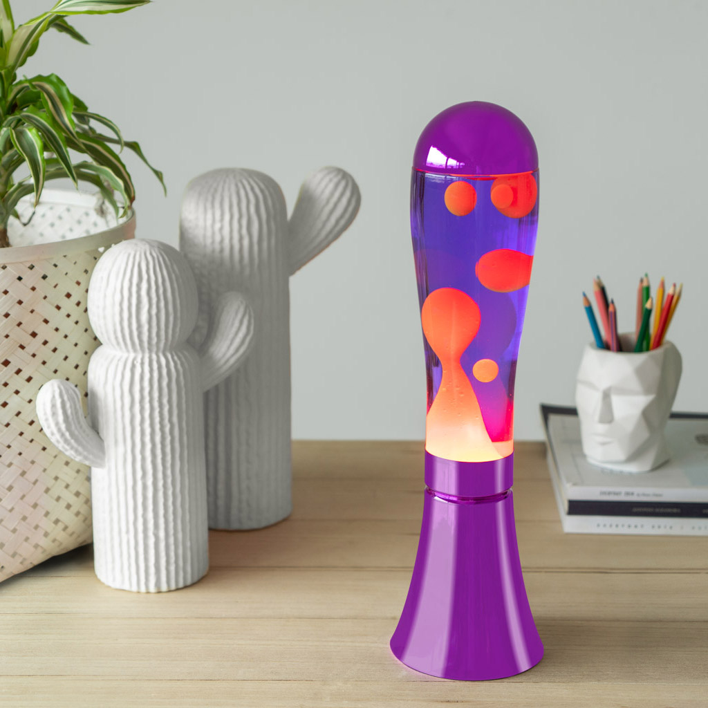 Lavalampe MAGMA Aluminium 12x12x45cm  Lavalampe MAGMA Aluminium 12x12x45cm