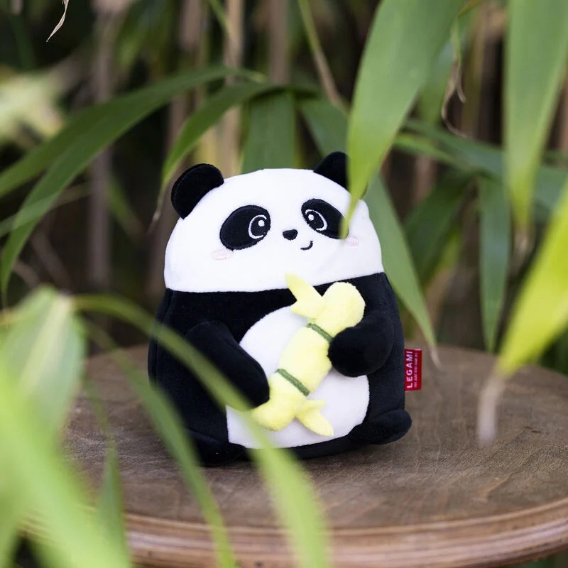 Plüschtier Super Soft! PANDA 15x14x12cm