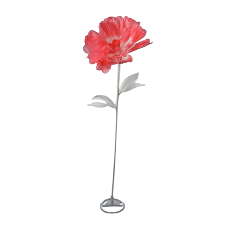 mohnblute-auf-stander-koralle-papier-15030-ve-2-removebg-preview-1 Dekoblume MOHNBLÜTE Papier Metall Koralle auf Ständer 30x30x150cm