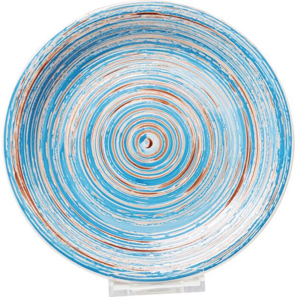 Teller Swirl Blau Ø 27cm