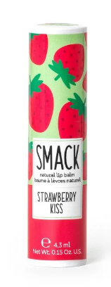 Natürlicher Lippenpflegestift - Smack Erdbeere