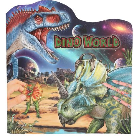 Dino World Malbuch figürlich