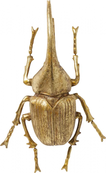 Wandschmuck Herkules Beetle Gold