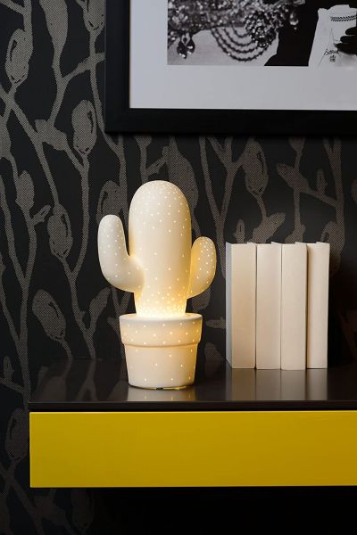 Tischlampe CACTUS E14 Weiß