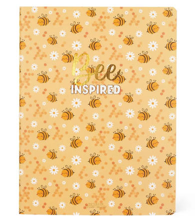 Liniertes Notizbuch - Medium A5 - My Notebook 14,2x21cm 80 Seiten Bee