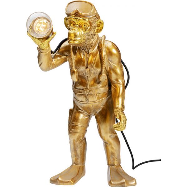 Tischleuchte ANIMAL MONKEY 50cm Gold