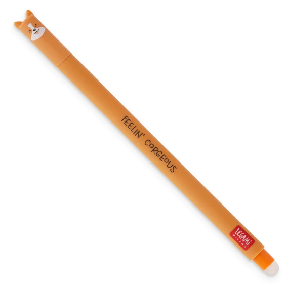 Löschbarer Gelstift - Erasable Pen Corgi