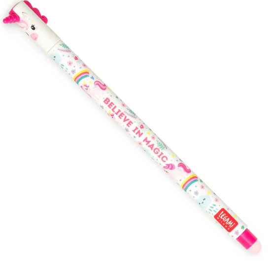 Löschbarer Gelstift - Erasable Pen Einhorn Unicorn