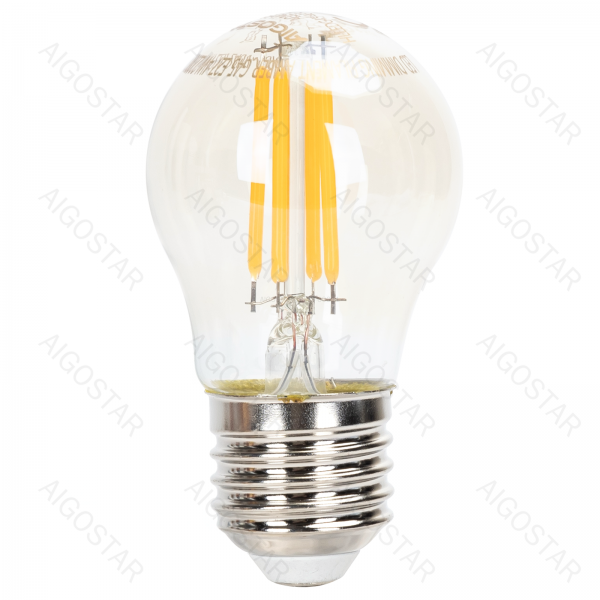 LED Filament Leuchtmittel E27 G45 4W 400lm 2200K Warmweiß dimmbar