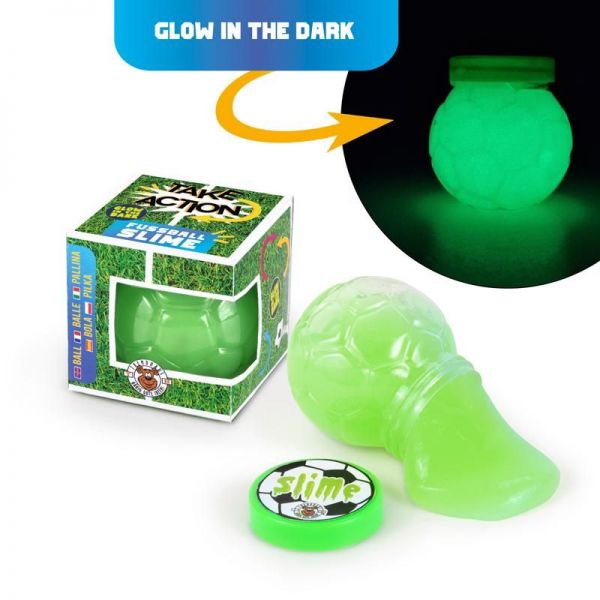 TAKE ACTION FB Fussball-Slime Glow in the Dark 60g