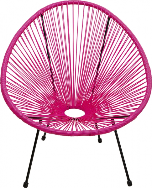 Outdoor-Sessel ACAPULCO PINK 79x73x85cm