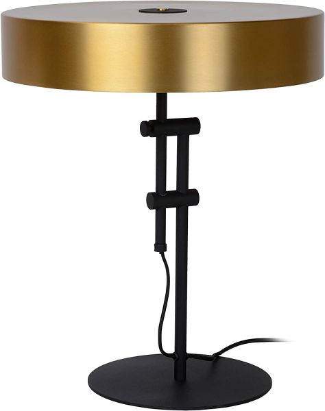 Tischlampe GIADA Stahl E27 Mattes Gold/Messing 40x40x53cm