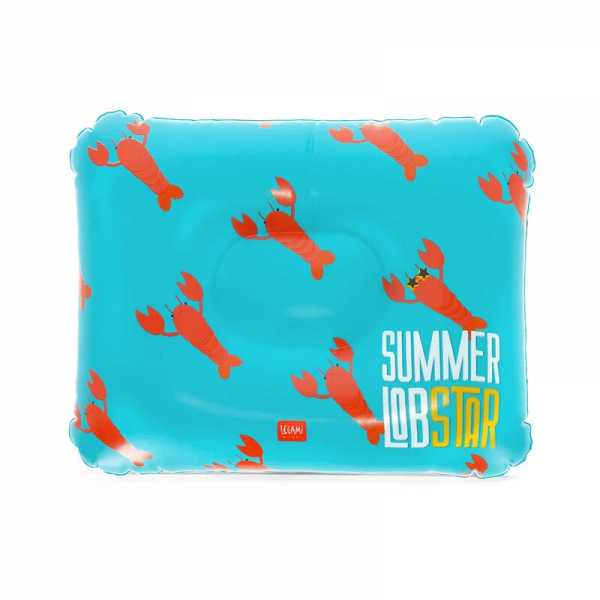 Aufblasbares Kissen Lobster &quot;Summer Lobster&quot; 45x36cm