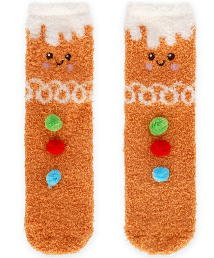 Non Slip Socks - It&#039;s a Match Kids - Lebkuchen