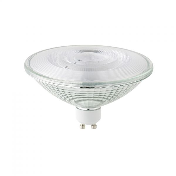 ES111 LED Leuchtmittel Luxar Glas 15W 3000K GU10 1100lm 25° dimmbar