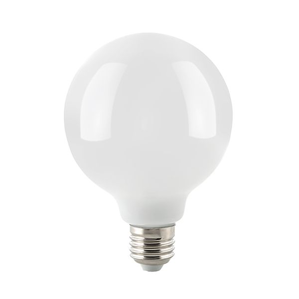 LED Filament Leuchtmittel Globe Opal 8,5W E27 1055lm 2700K dimmbar