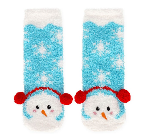 Non Slip Socks - It&#039;s a Match - Schneemann