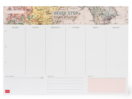 Schreibtischkalender - Smart Week Travel