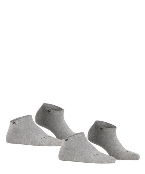 Everyday 2-Pack Damen Sneakersocken aus weicher gekämmter Baumwolle 36-41