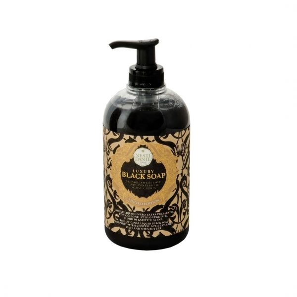 Luxury Black Liquid Soap mit Aktivkohle 500ml