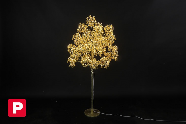 Weihnachtsbaum LED Semora S gold H:120cm