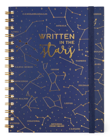 3-in-1 Notebook mit Spiralbindung - Maxi A4 - 22x29,5cm 204 Seiten Stars