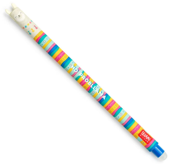 Löschbarer Gelstift - Erasable Pen Lama Llama