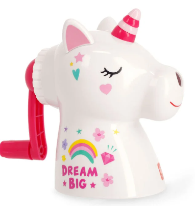 Anspitzer mit Handkurbel - Dream Big Unicorn Einhorn