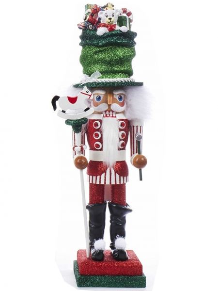 Hollywood Nutcrackers &quot;Nussknacker mit Spielzeugsack-Mütze&quot; ca.45cm