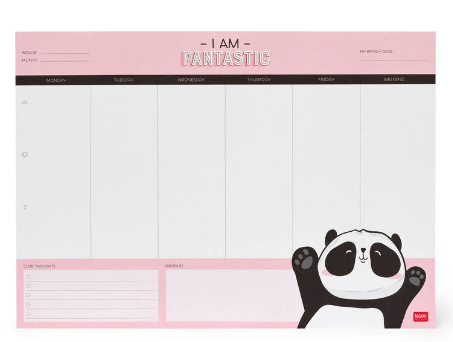 Schreibtischkalender - Smart Week Panda